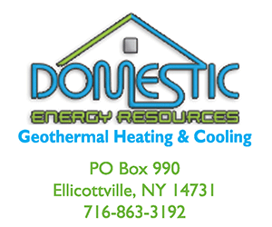 Geothermal Heating and Cooling in Western New York with Domestic Energy Resources