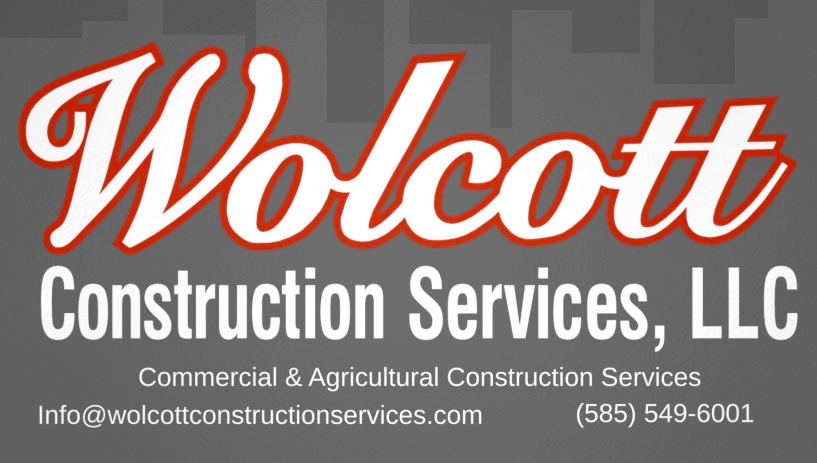 Commercial and Agricultural construction services with Wolcott Construction Services, LLC 585-549-6001